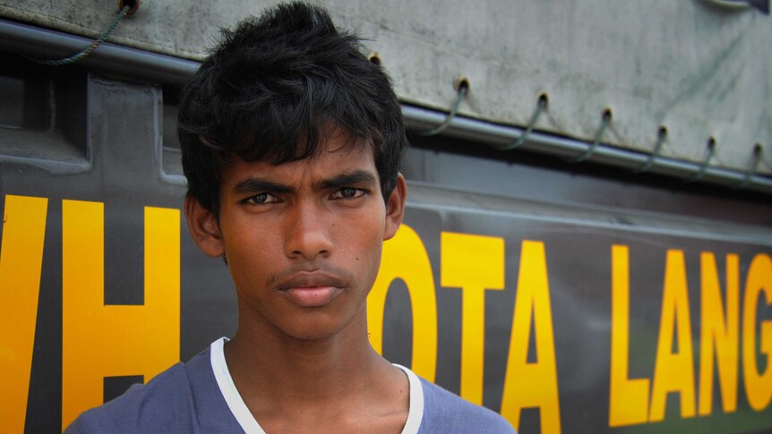 Rescued 14 year old Bangladeshi, Absaruddin