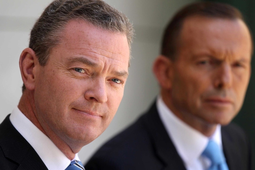 Christopher Pyne and Tony Abbott