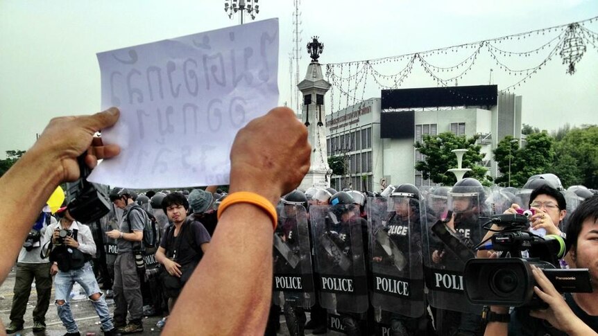 Bangkok police prepare for protesters