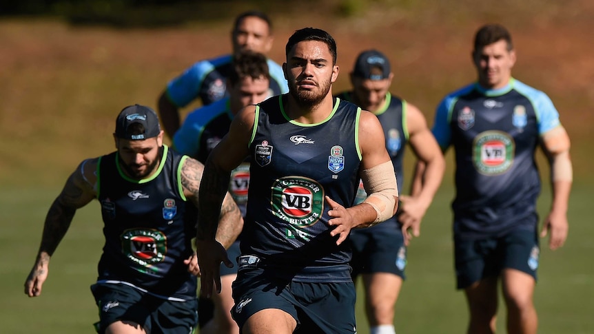 Dylan Walker leads New South Wales State Of Origin training