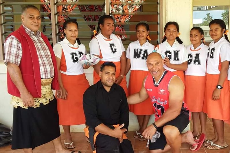 Sione Finefeuiaki in Tonga