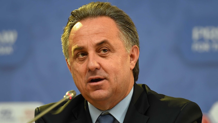 Russian sports minister Vitaly Mutko