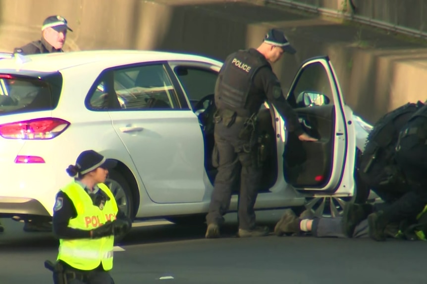 Arrest at Harbour Tunnel