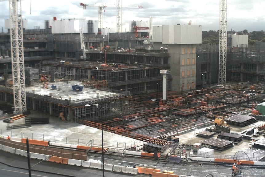 RAH construction site back in mid 2014