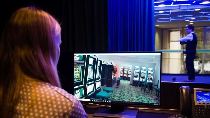 Jejeran mesin judi poker dalam bentuk realitas virtual