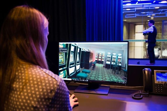 Jejeran mesin judi poker dalam bentuk realitas virtual