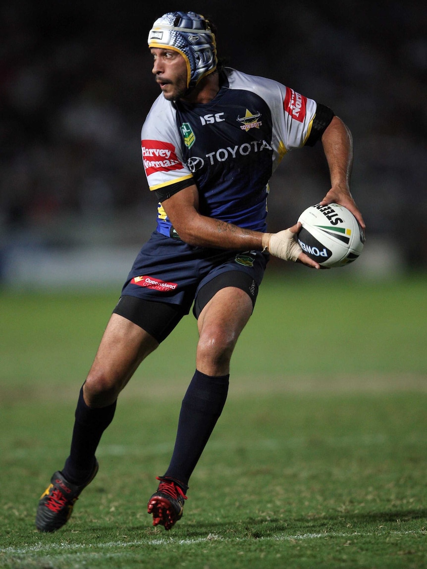 Johnathan Thurston in action