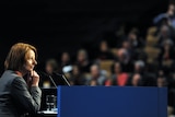 Julia Gillard at ALP conference