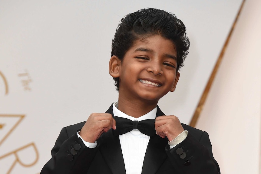 Sunny Pawar arrives at the Oscars