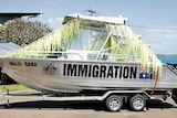 Immigration patrol boat Malu Sara