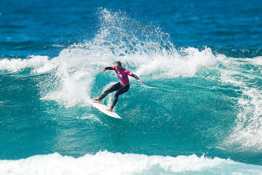 Nikki Van Dijk on her way to a win in Portugal