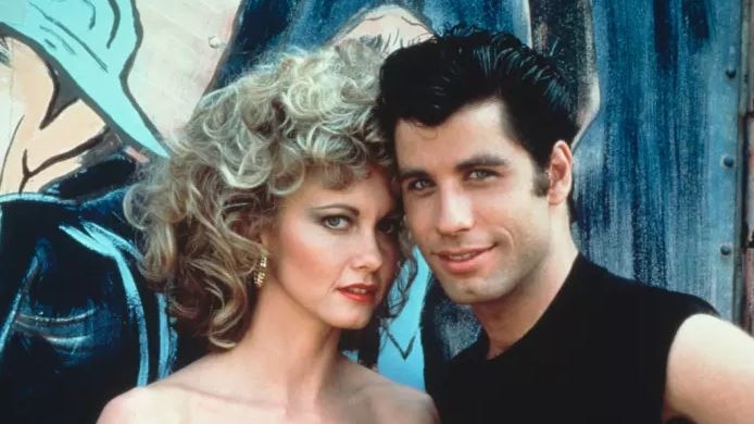 John Travolta and Olivia Newton-John