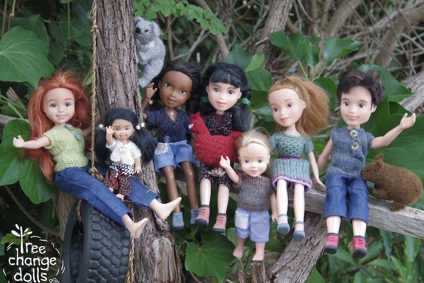 Tree Change Dolls by Sonia Singh