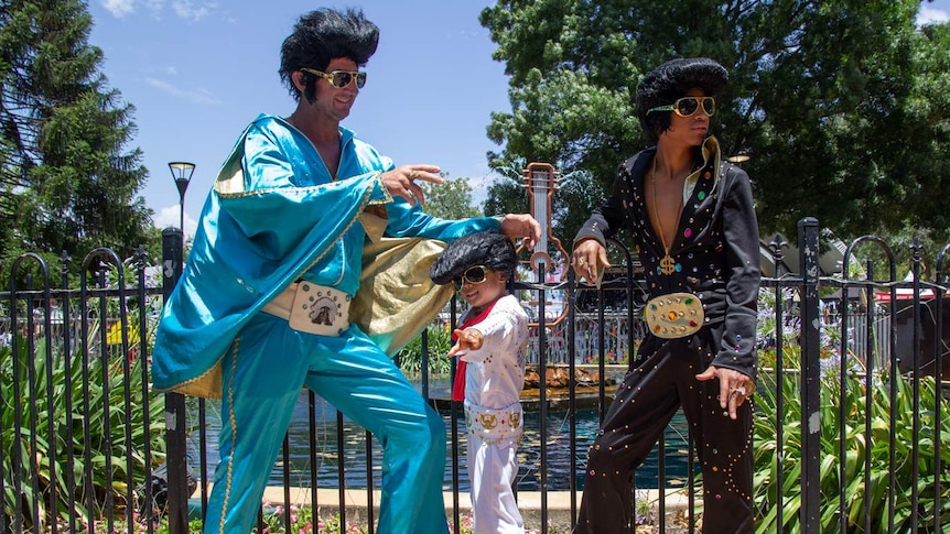 Family Elvises