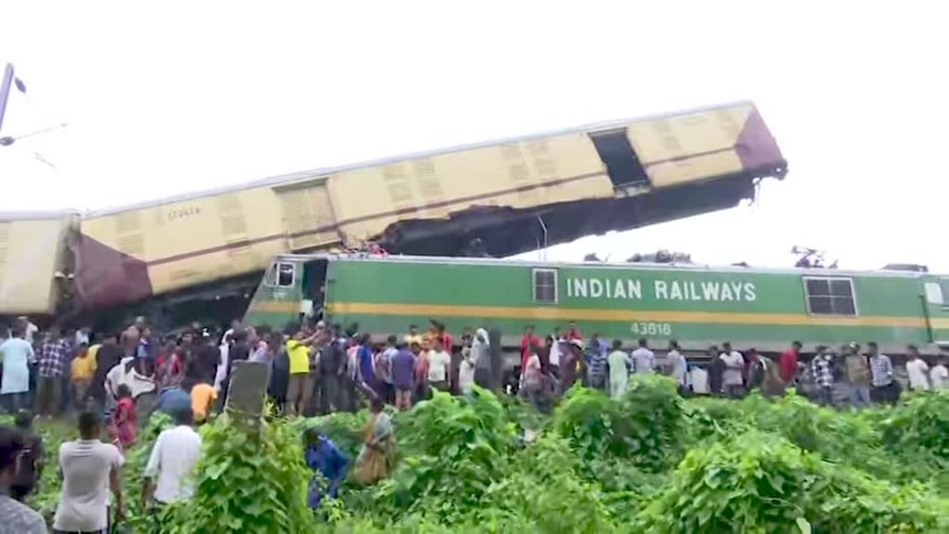 Train collision kills at least 13 in India's West Bengal