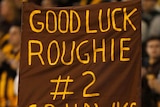 Fans show support for Jarryd Roughead