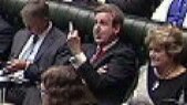 NSW Premier Barry O'Farrell gives the finger in State Parliament