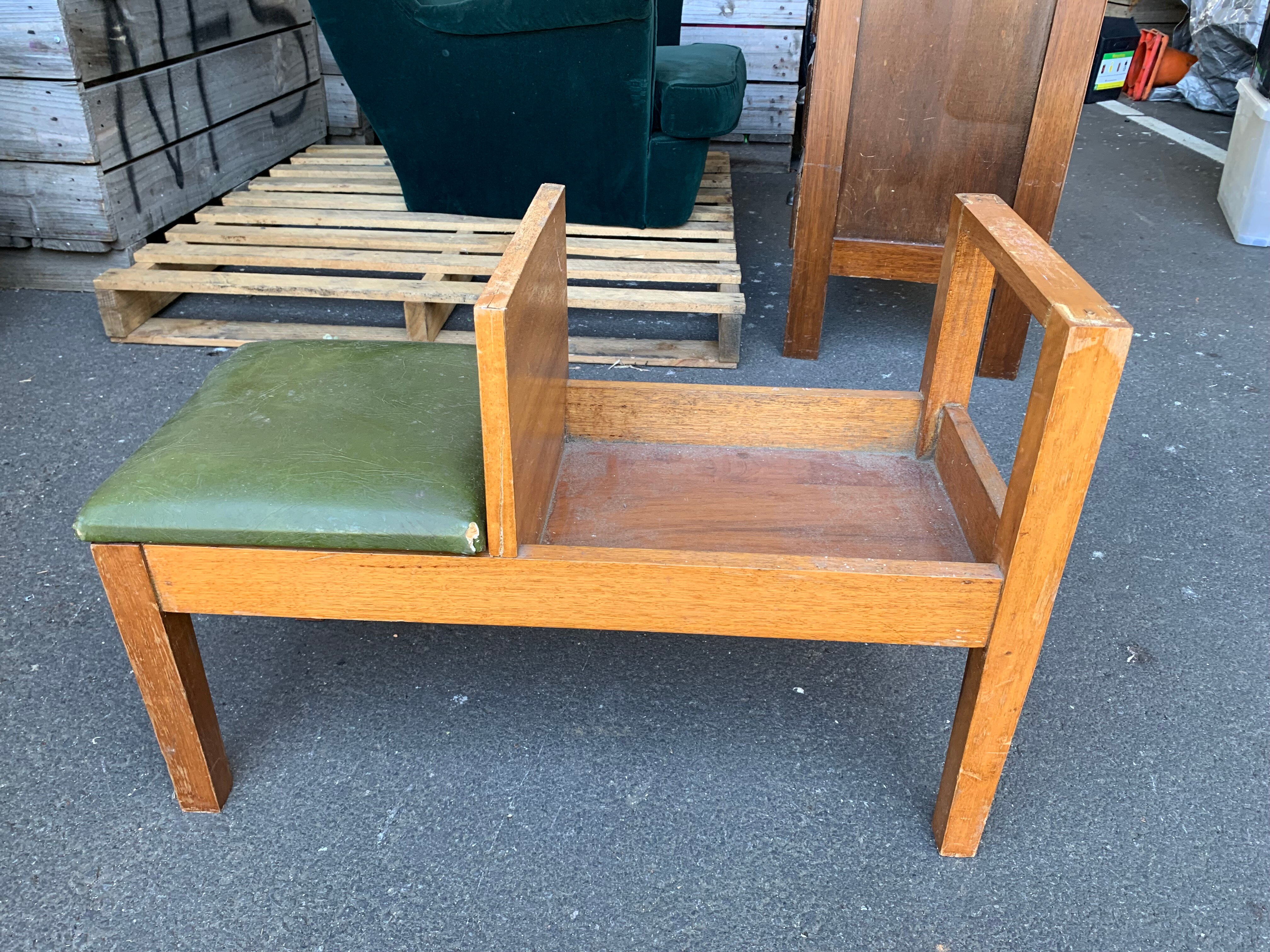 Hobart tip shop worker reunited with table she made in the 1970s after finding it in waste