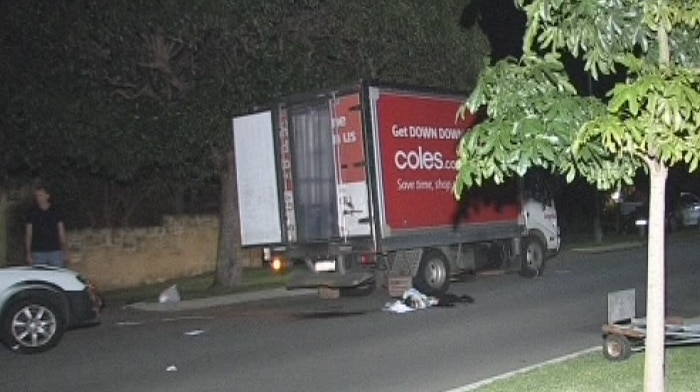 The driver was making deliveries at the time of the crash