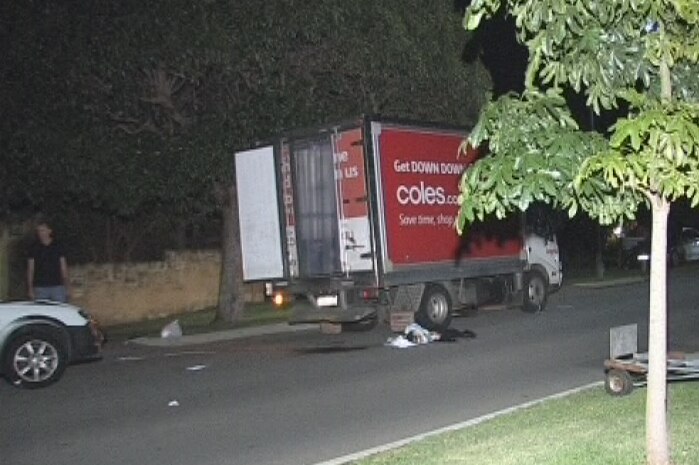 The driver was making deliveries at the time of the crash