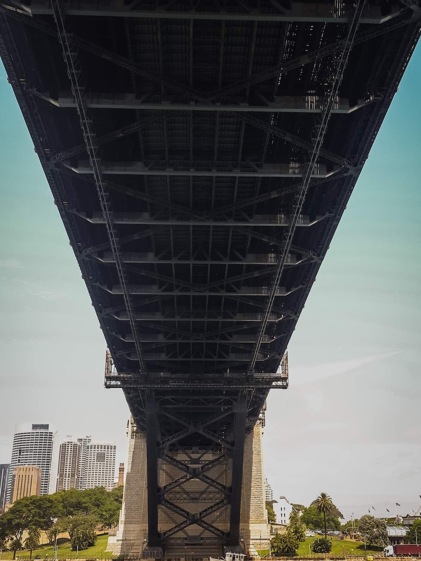 Under the Sydney Harbour Bridge