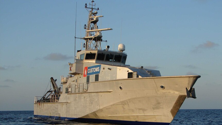 Australian Customs vessel Dame Roma Mitchell: Bay-class patrol boat.