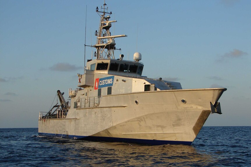 Australian Customs vessel Dame Roma Mitchell: Bay-class patrol boat.