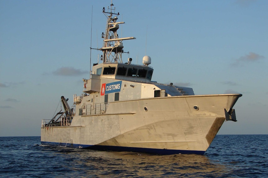 Australian Customs vessel Dame Roma Mitchell: Bay-class patrol boat.