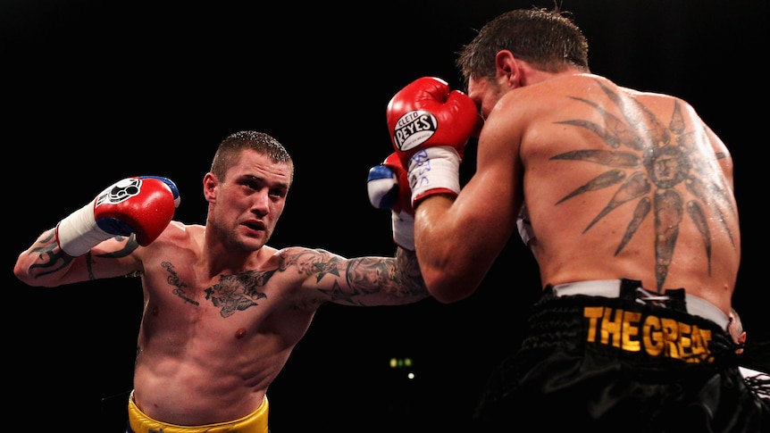Ricky Burns stamped his authority on the contest early over Katsidis.