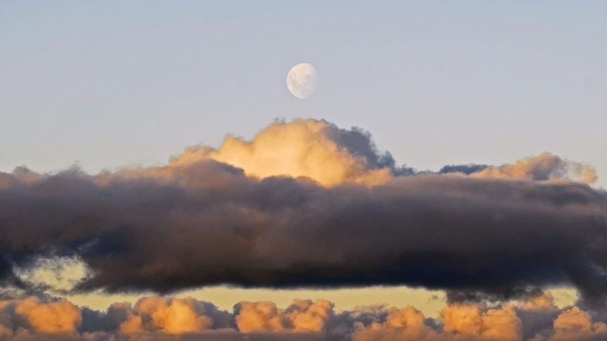 Antarctic sky and clouds.