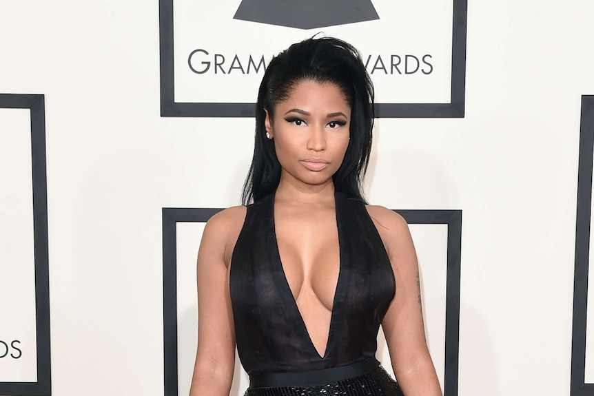 Rapper Nicki Minaj at the Grammy Awards in February, 2015.