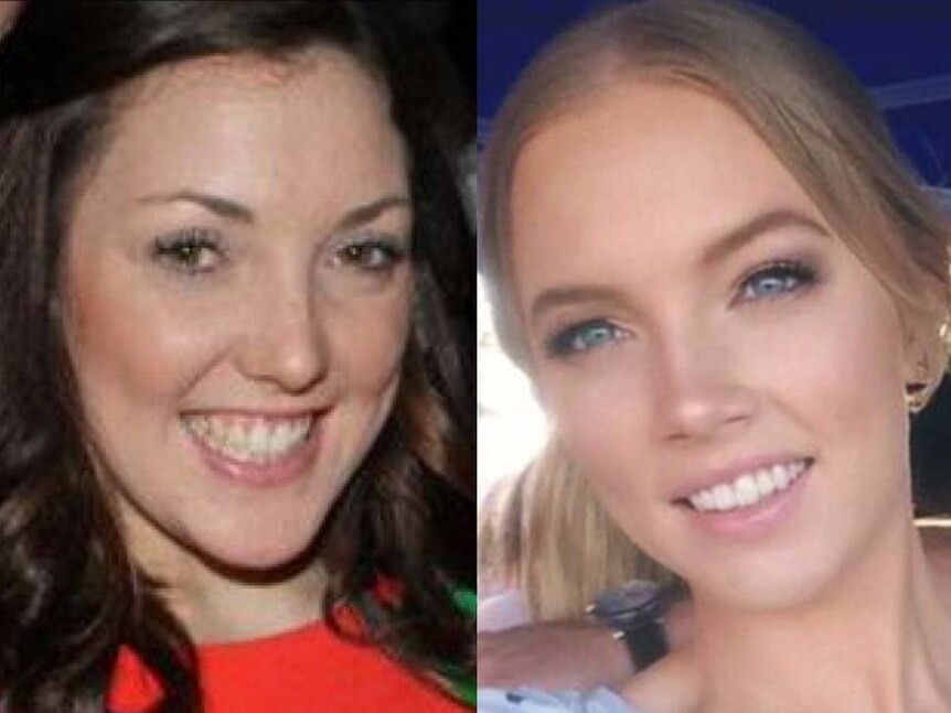 A composite showing photos of Kirsty Boden and Sara Zelenak smiling.