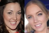 A composite showing photos of Kirsty Boden and Sara Zelenak smiling.