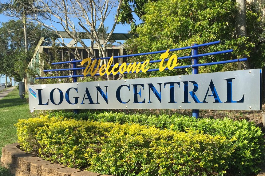 Logan Central sign.