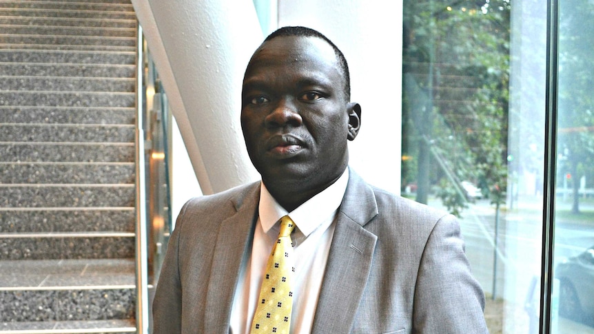 South Sudanese community leader Richard Deng, photographed on January 3, 2018.