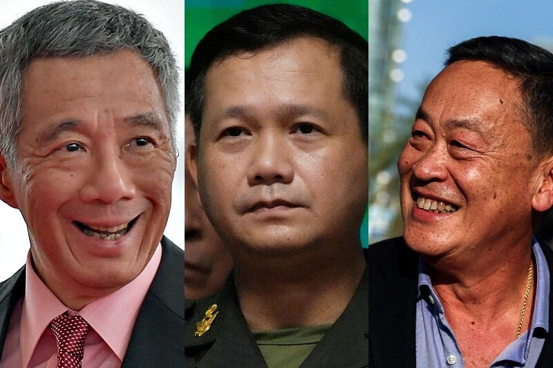 柬埔寨、泰国和新加坡领袖都已经或将要易人。