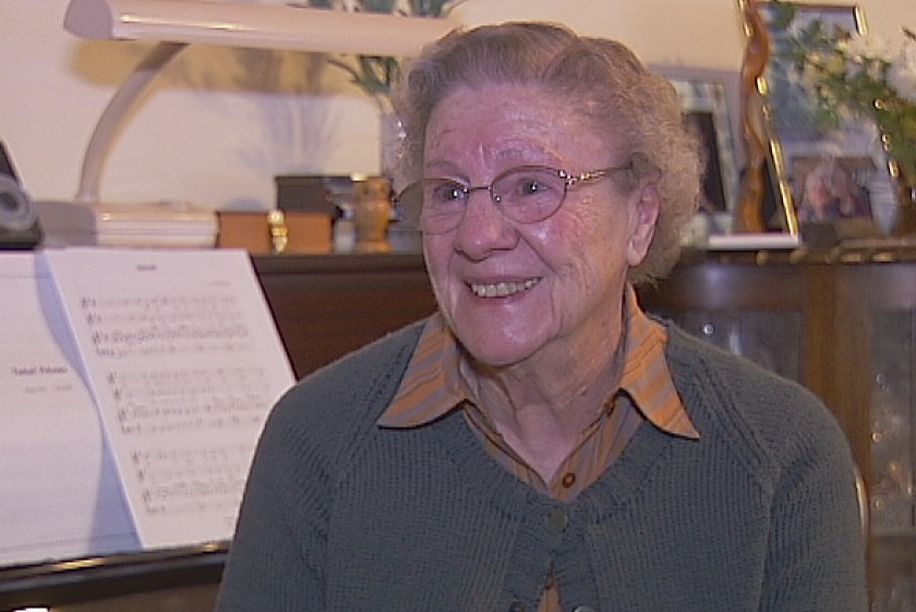 Community chorister, conductor and composer Edith Webster