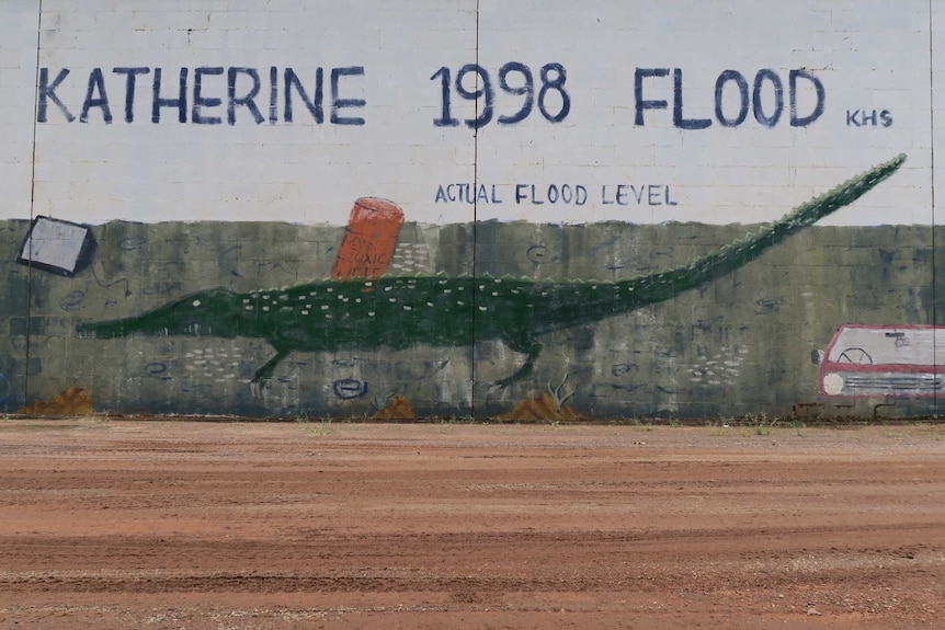 Katherine flood level