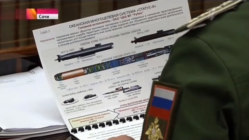 'Secret' Russian nuclear torpedo plans