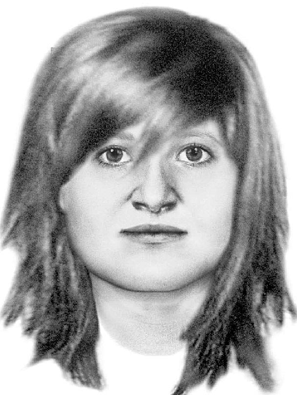 Image depicting a deceased female whose remains were found at Belanglo State Forest in August 2010.