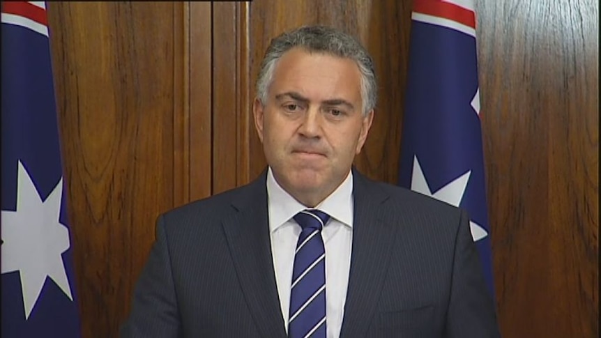 Federal Treasurer Joe Hockey