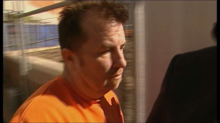 Gold Coast hairdresser Keith William Dobie after being sentenced for people trafficking.
