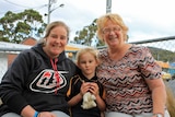 Jodie, Ada and Anne Harrison at the Risdon Vale Neighbourhood Centre