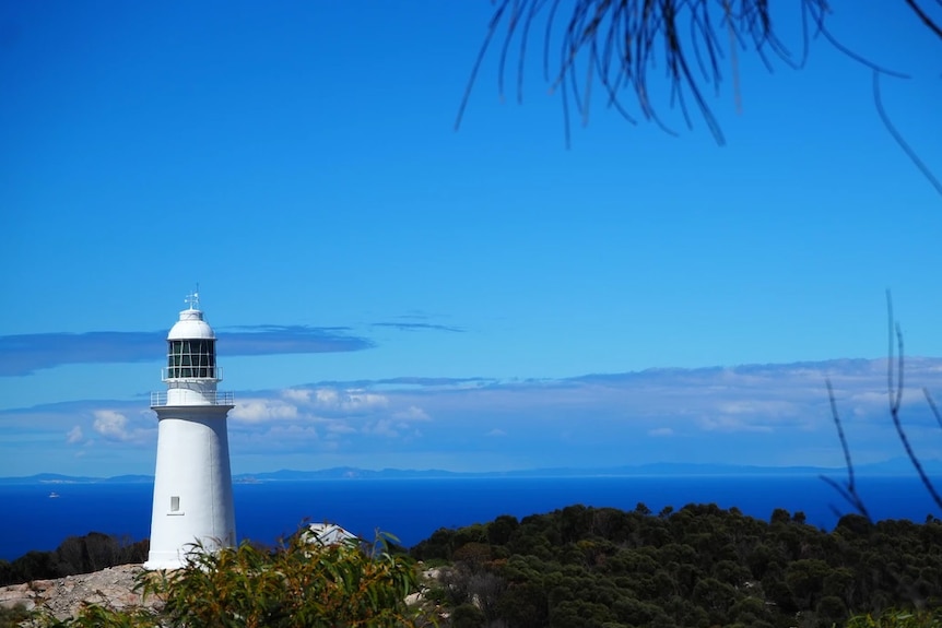 Lighthouse on Deal Island.