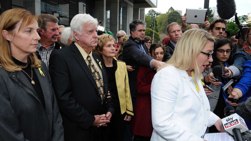 The family of Allison Baden-Clay after her husband was jailed for her murder