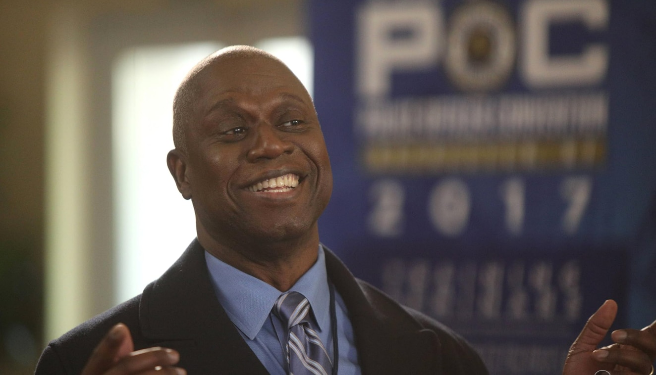 Captain Raymond Holt was the straight-laced father