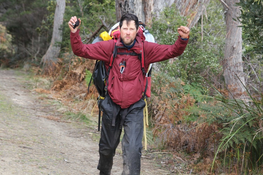 Belgian adventurer emerges from the wilderness