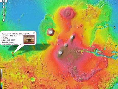 You've found your place, now Google Mars - ABC News