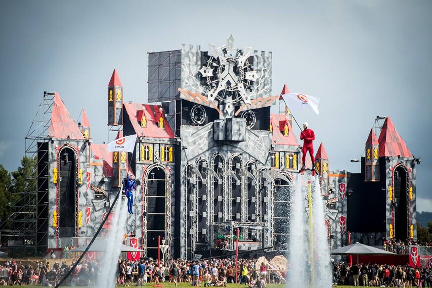 The stage at Defqon. 1