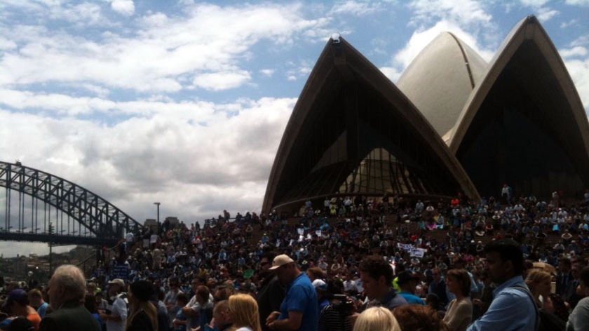 Thousands rally for disability rights in Sydney